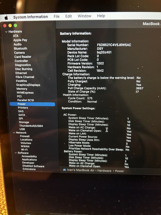 Macbook air 13’ 2018