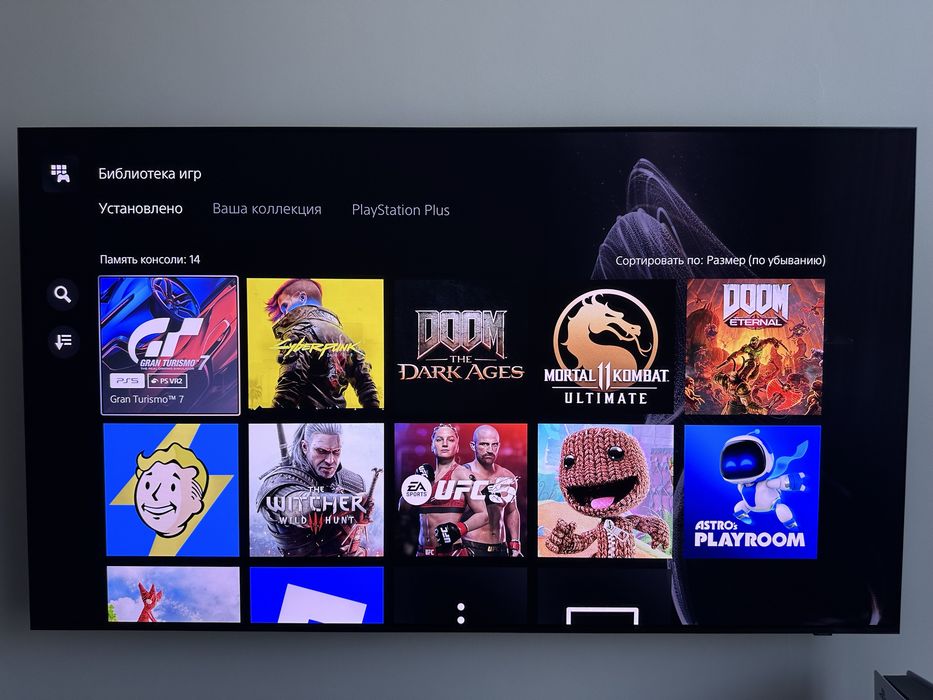 PlayStation 5 Slim/2 геймпада/10 игр/подставка