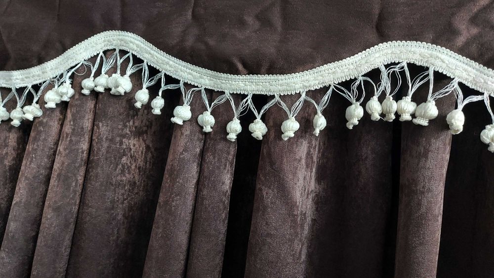 Пълен Комплект Кафяви пердета за камиони ДАФ МАН СКАНИЯ ВОЛВО ИВЕКО