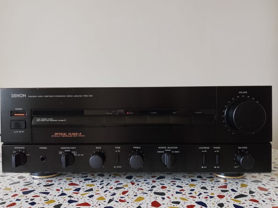 Denon PMA 920, Aparat de top!
