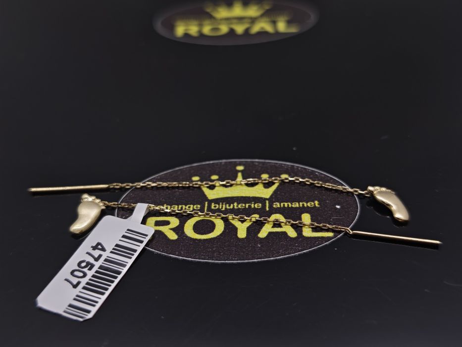 Bijuteria Royal: Cercei aur 14k 0.93 gr