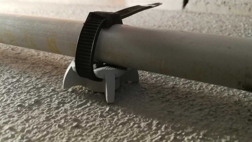 Площадка под хомут-стяжку для монтажного пистолета "Паук" (100 штук)