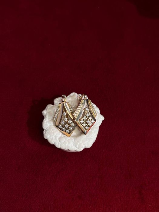 Золотые серьги/BariBarShop/0•0•12