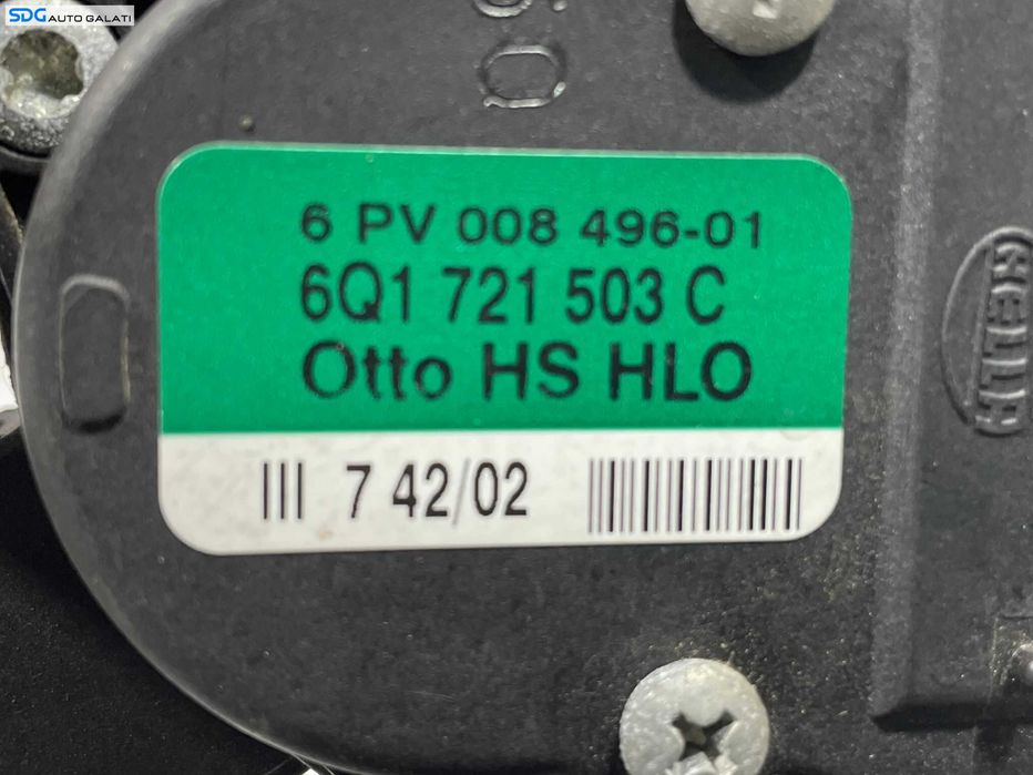 Pedala Acceleratie Skoda Octavia 1 1998 - 2010 Cod 6Q1721503C [L4380]