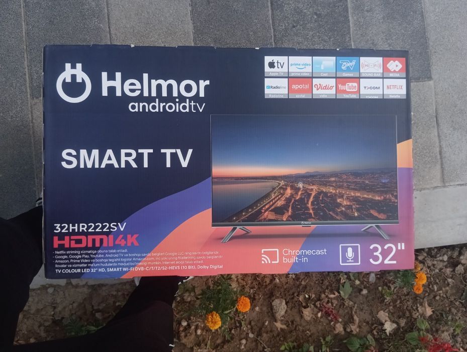 Helmor Android Smart TV 32 sotiladi