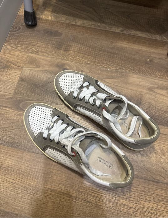 Макасы мужские кожаные