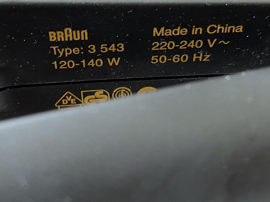 Преса за коса " Braun profesional "