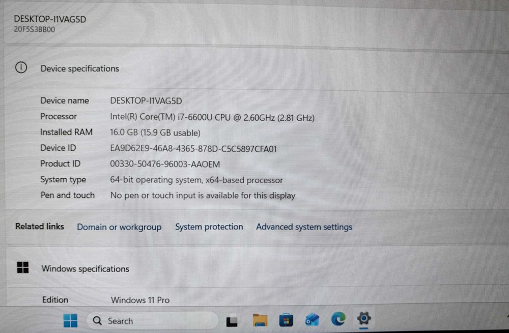 Lenovo Thinkpad X260 - реновиран