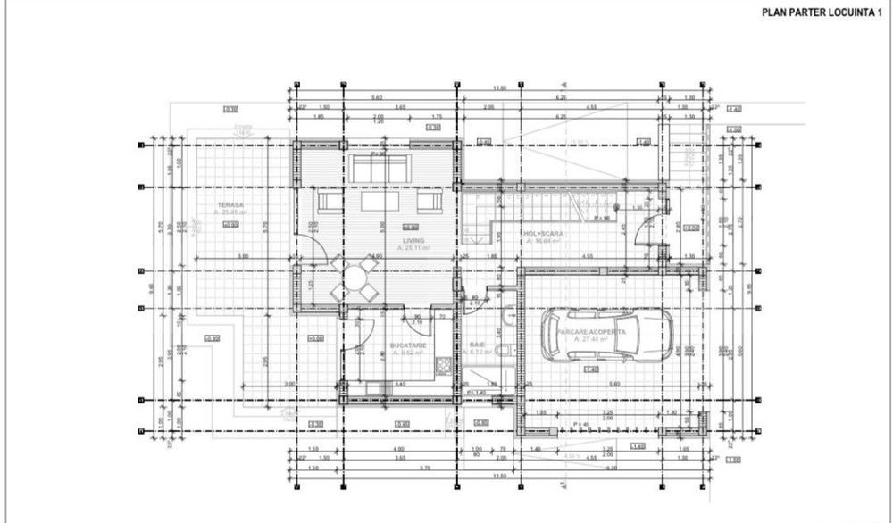 Duplex modern, 4 camere, 180 mp utili, 270 teren, terasa, garaj Zona V
