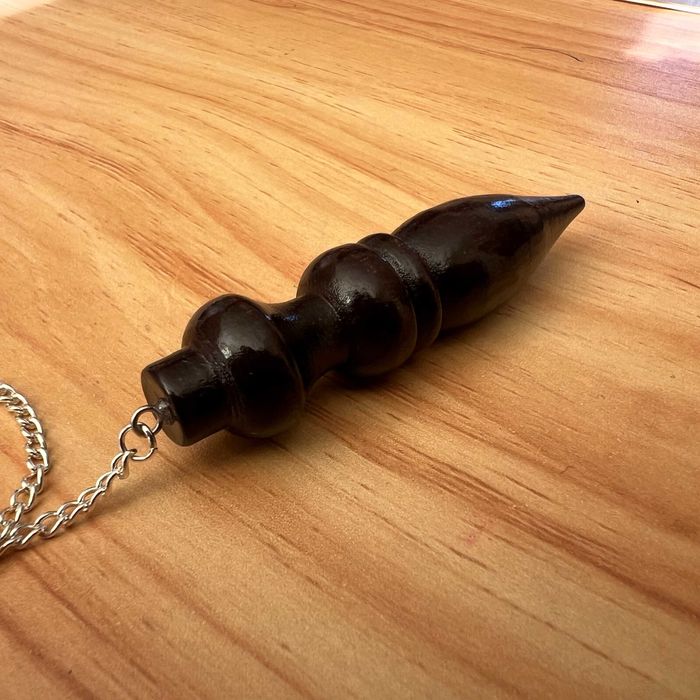 Махало за Радиестезия - Дървено Махало за Гадаене - Махало на верига