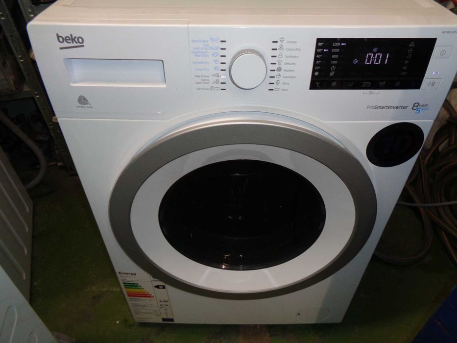 masina de spalat cu uscator 8 kg BEKO