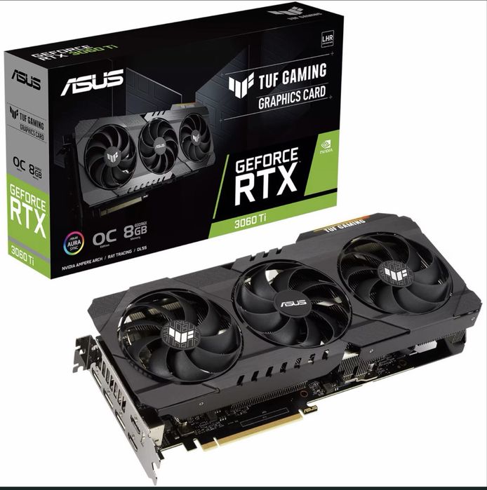 Placa video rtx 3060 ti 8gb asus tuf