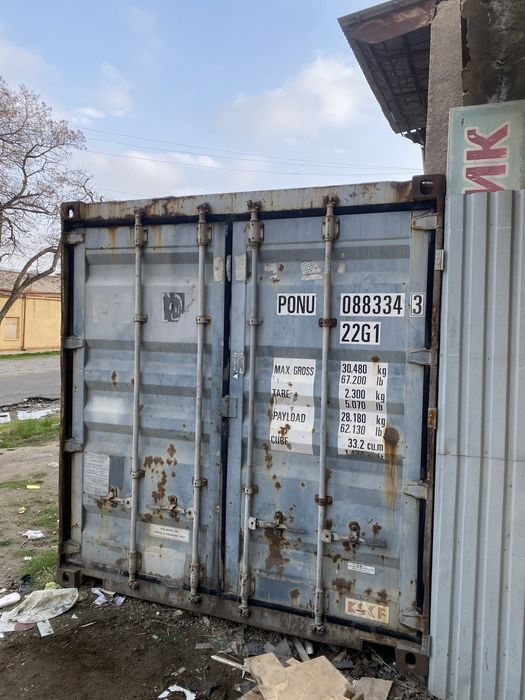 Konteyner sotiladi 6 metrlik Samarqand