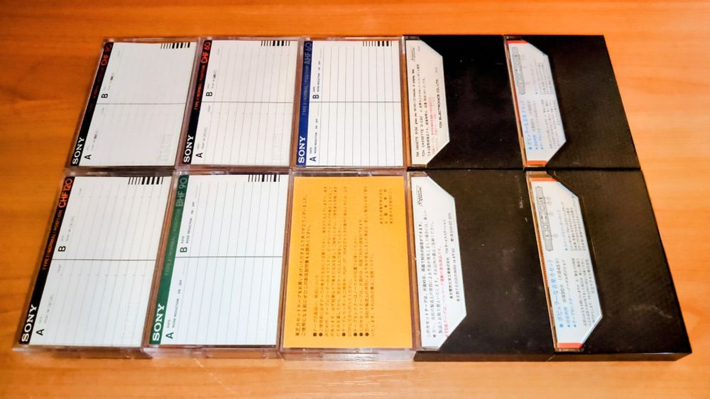 10-Коллекционных Аудиокассет