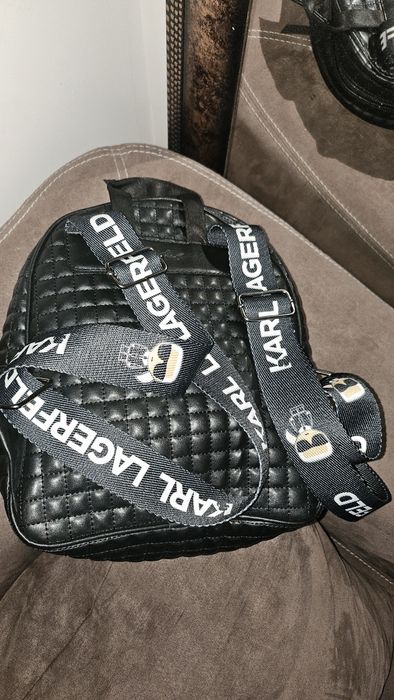 Кожена раница karl lagerfeld