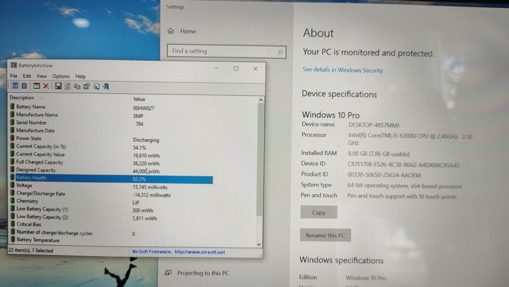 Lenovo Yoga 260 Intel i5 6300 8GB RAM SD 256 GB