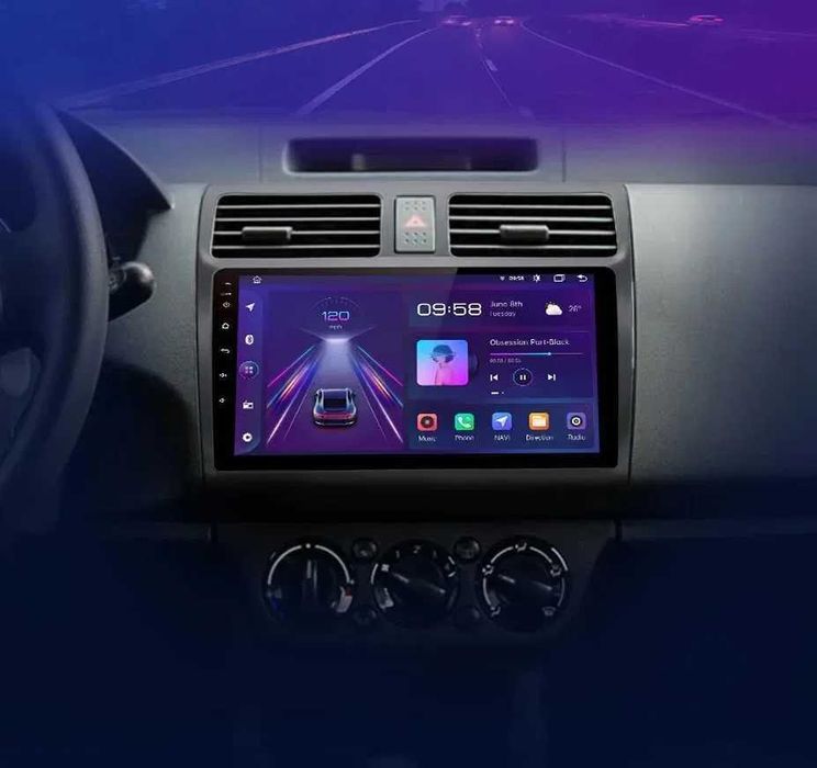 Navigatie Suzuki Swift 2003 - 2010,Android,Bluetooth,factura+garantie