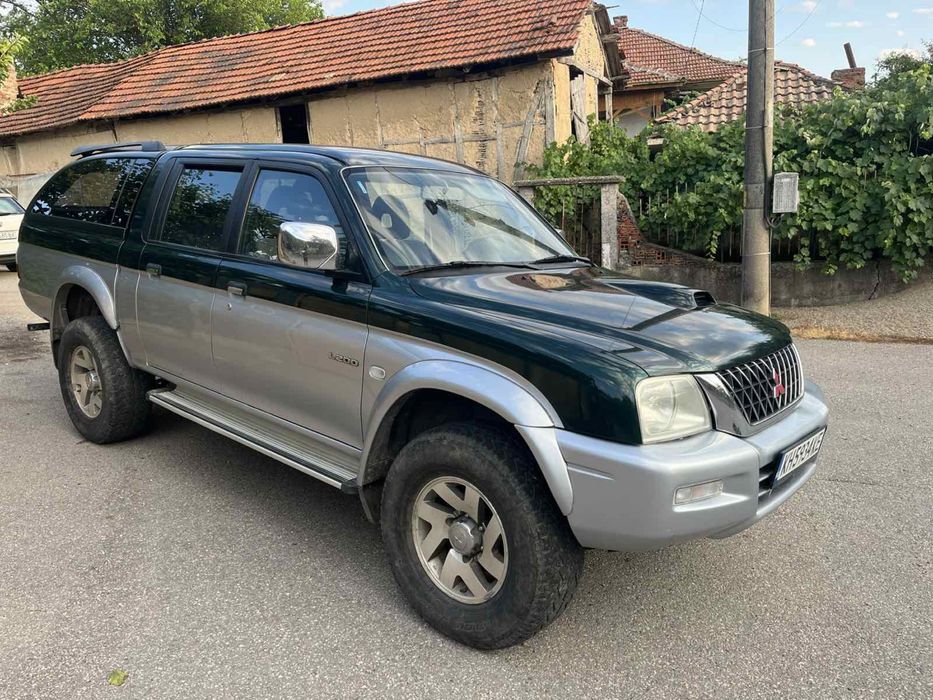 Mitsubishi L200 2.5 TD 4x4 2002 г• Двойна кабина • Хардтоп •