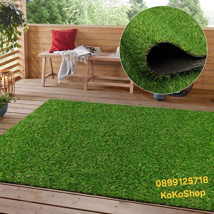 Изкуствена трева - 2 х 1 метра