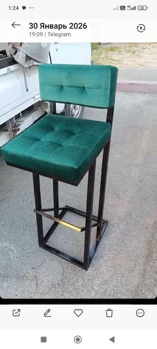 Barniy stul  stili loft