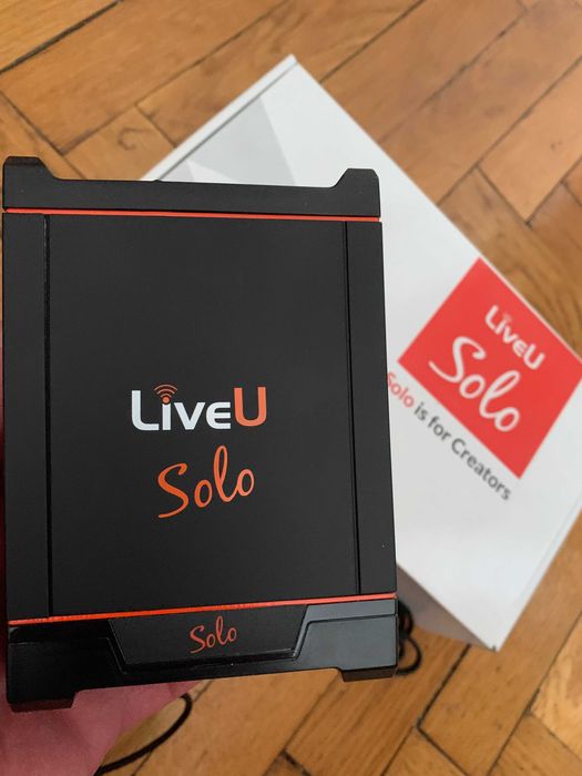 LiveU Solo HDMI , nu Teradek, nu SDI. Streaming LIVE Facebook Youtube