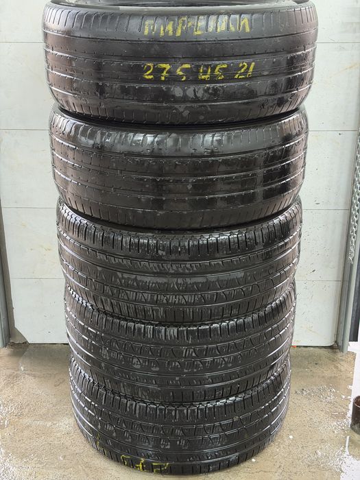 275/45/21 комплект летние шины