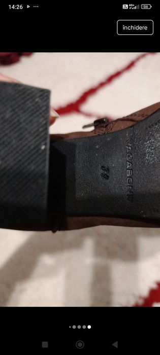 Cizme elegante Piele Naturală Vagabond