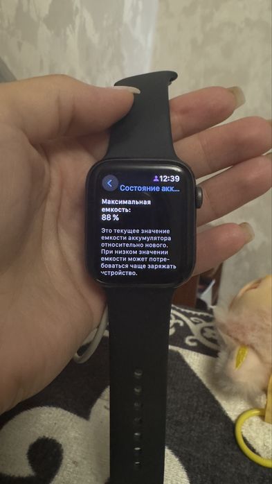 Apple watch se 44 черные