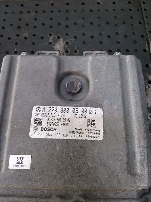 Ecu calculator motor 1.6 b mercedes a class w176 a2709000900 a2709010900 0261s08233