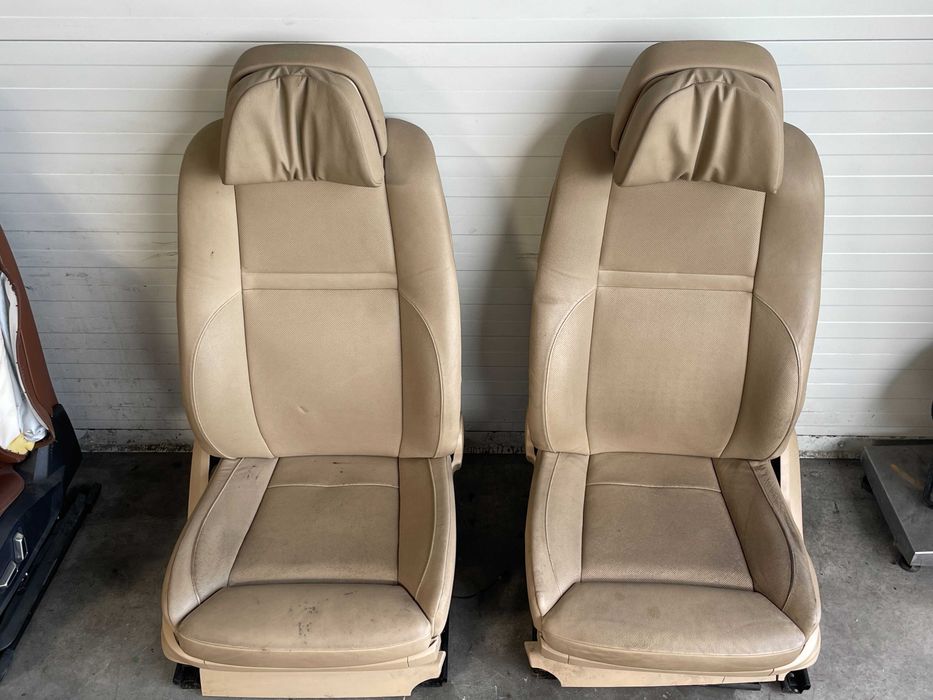 scaune fata bej/crem incalzire/ventilatie Bmw X5 E70/X6 E71 pret fix