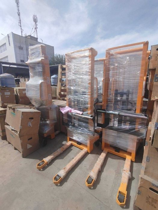 Ruchnoy roxli / Shtablyor telejka / Transpalet shtabeler / Polavtomat