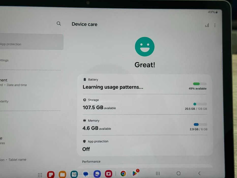 НОВ! Samsung Galaxy Tab S9 FE+ 128GB