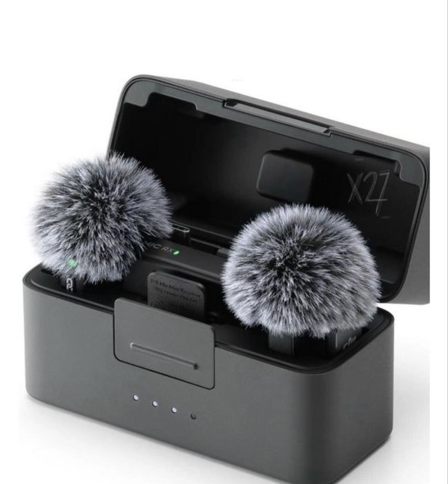 Микрофон DJI Mic Mini(2TX + 1RX + Charging Case) черный
