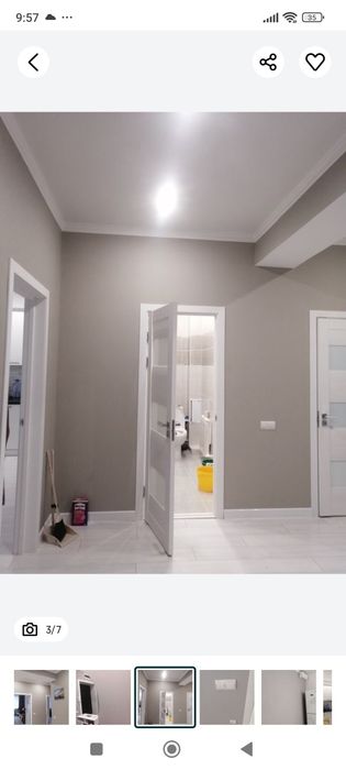 Поклейка Обоев .