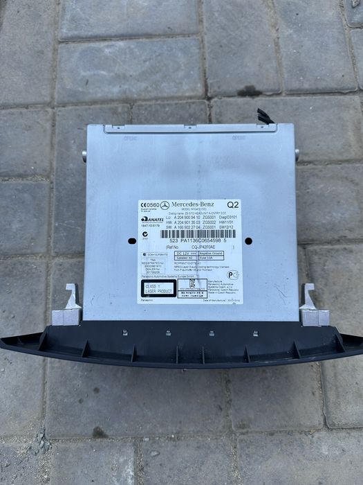 Cd player unitate navigatie Mercedes C class Facelift