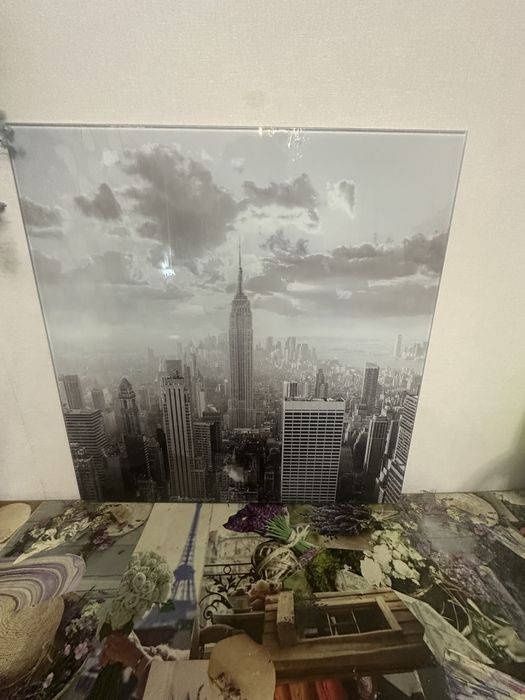 Продам картину из стекла!