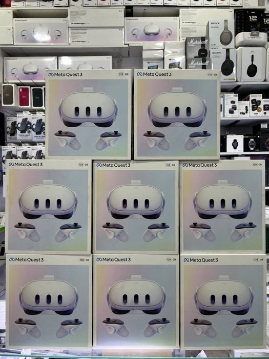 META oculus quest 3 512 гб.128гб. Apple vision pro 256 gb