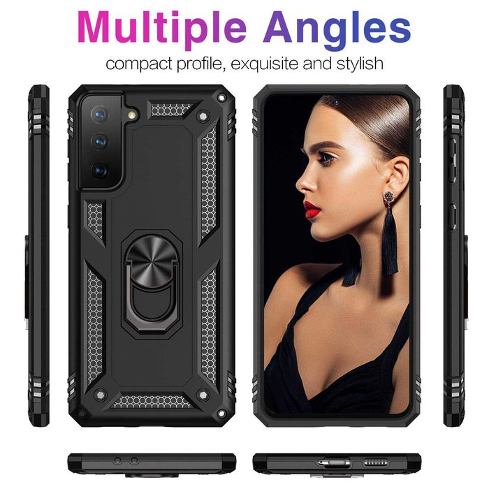 Husa hybrid ARMOR cu inel pt Samsung Galaxy S21 , S21 FE 5G, A24 5G