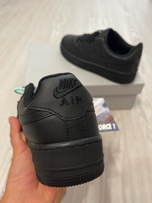 Adidasi Air Force 1 Triple Black | Model Nou |AF 1 Model Unisex Baieti