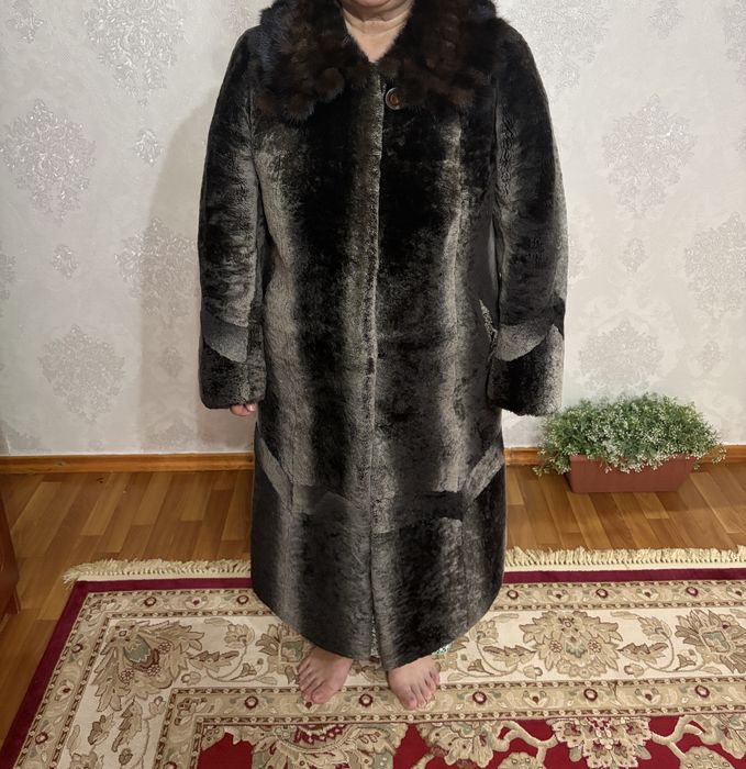 Шуба и норковая шапка