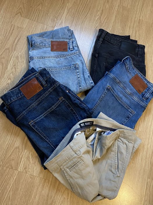 Blugi jeans normal fit - Lager157 brand suedez-pt barbati