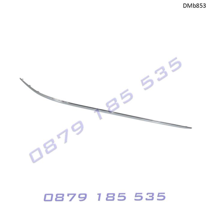 Хром лайсни предна броня Mercedes CLK W209 мерцедес цлк долна част