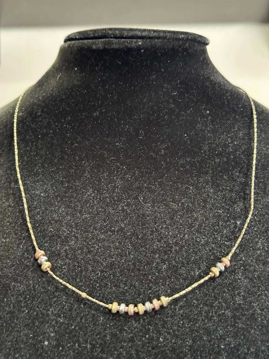 Златно дамско колие 14K – 3,81гр, 48см