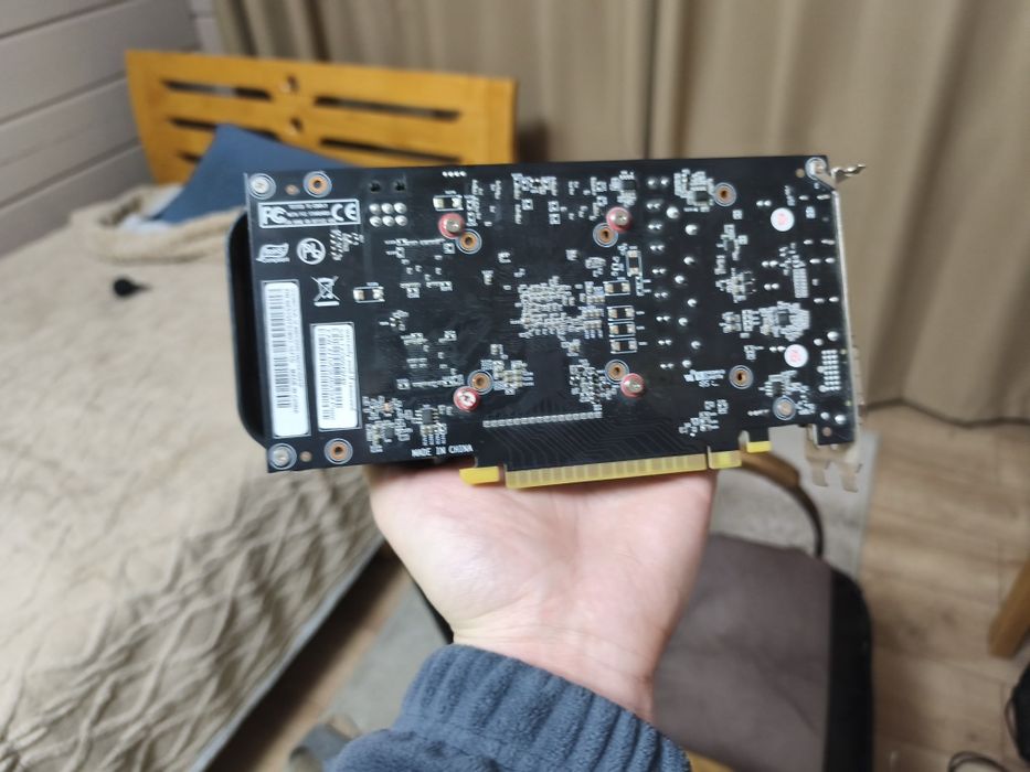 Видеокарта palit gtx 1050 ti 4gb