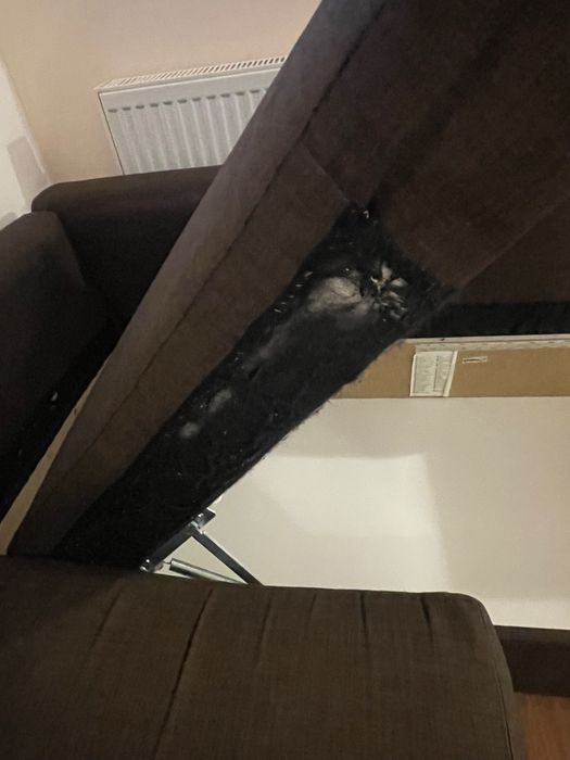 Canapea ikea culoare maro