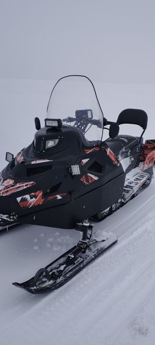 Снегоход бурлак.