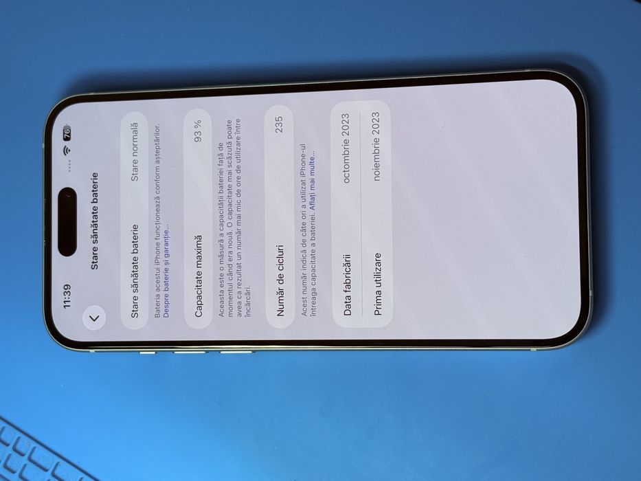 Iphone 15 plus 128gb alb