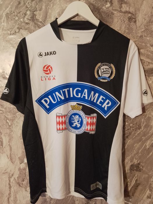 Tricou Fotbal Vintage Sturm Graz Aniversare 100 de Ani 2009-2010