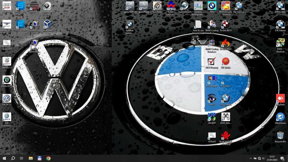 SSD Bmw Ista+ 4.53.20 Ista-P, Vag Odis-S 24.1.2 Odis-E 18.1.0 Elsa ETK