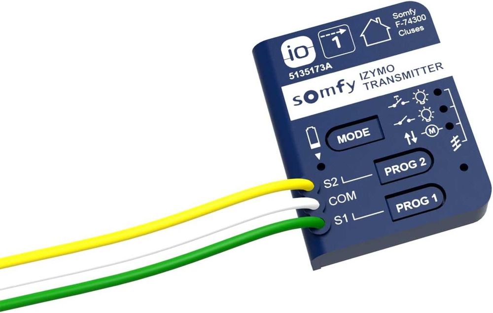 Micro-transmitator SOMFY 1822609 io Izymo pentru controlul luminii
